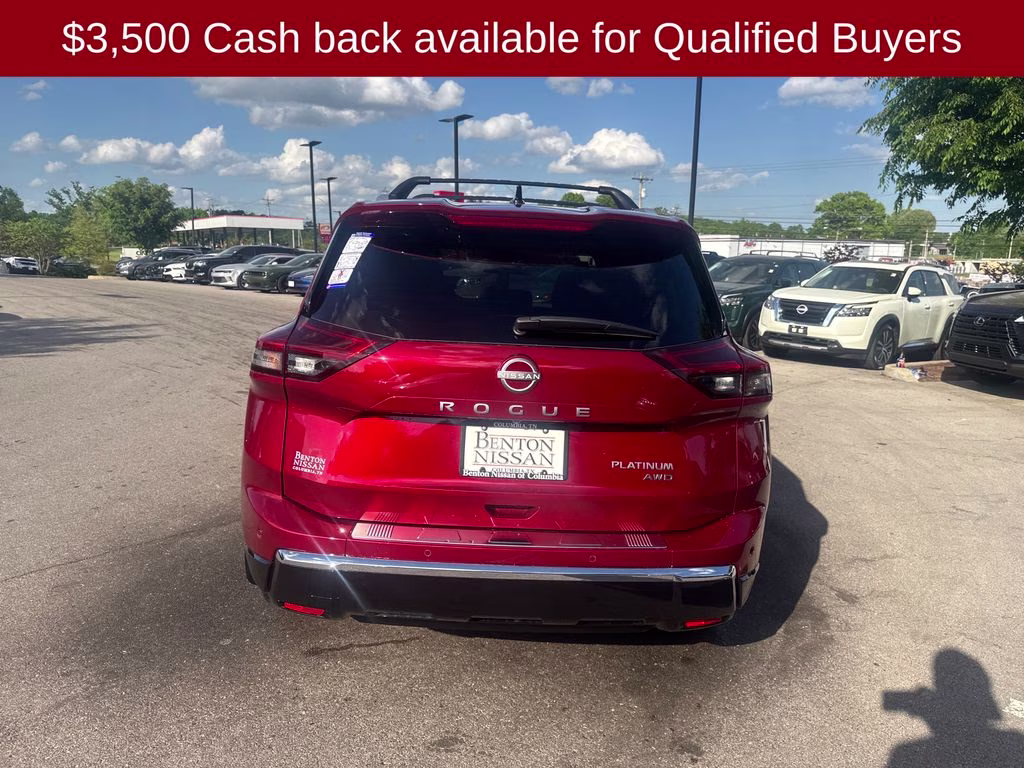 2026 Scarlet Ember Tintcoat Nissan Rogue Platinum AWD SUV