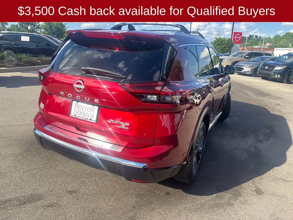 2026 Scarlet Ember Tintcoat Nissan Rogue Platinum AWD SUV