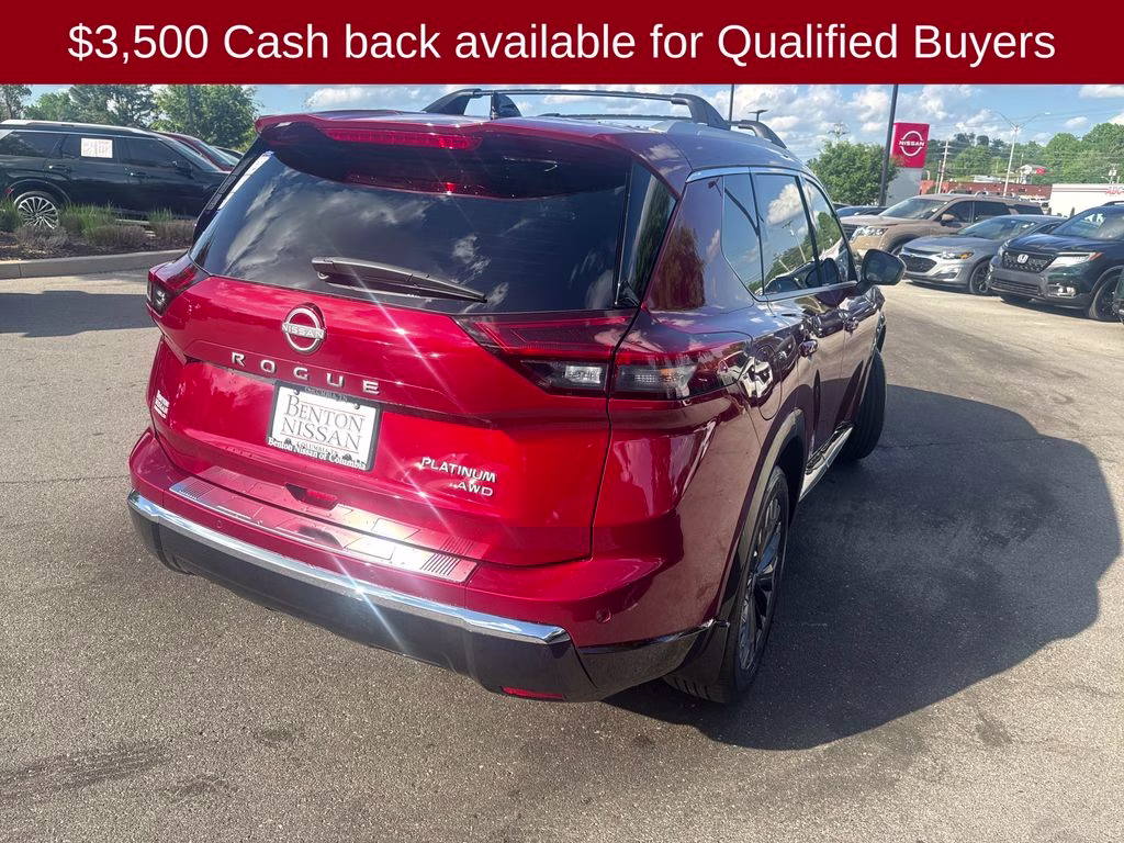 2026 Scarlet Ember Tintcoat Nissan Rogue Platinum AWD SUV