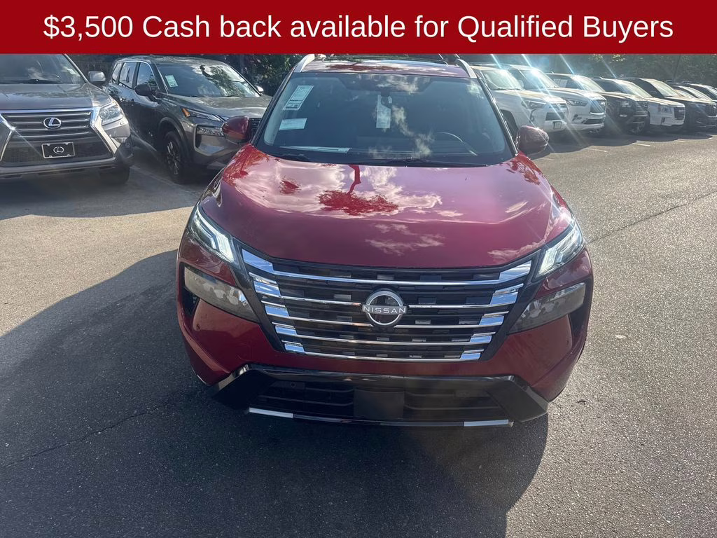 2026 Scarlet Ember Tintcoat Nissan Rogue Platinum AWD SUV