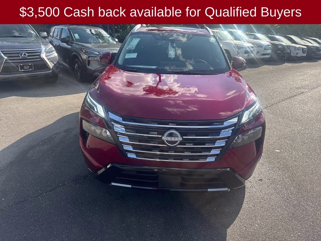 2026 Scarlet Ember Tintcoat Nissan Rogue Platinum AWD SUV