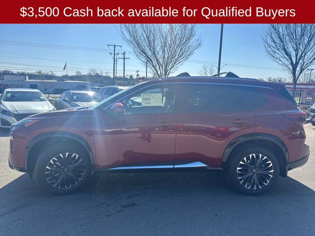 2026 Scarlet Ember Tintcoat Nissan Rogue Platinum AWD SUV