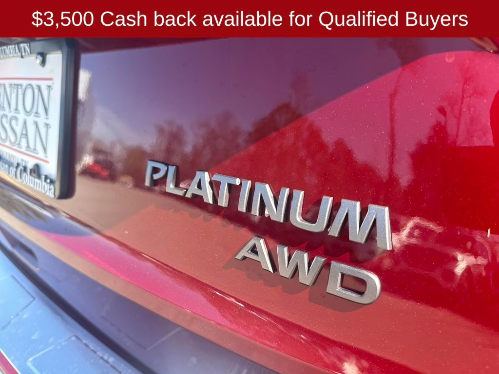 2026 Scarlet Ember Tintcoat Nissan Rogue Platinum AWD SUV