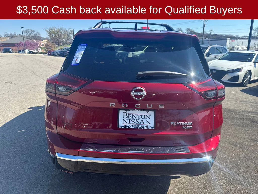 2026 Scarlet Ember Tintcoat Nissan Rogue Platinum AWD SUV