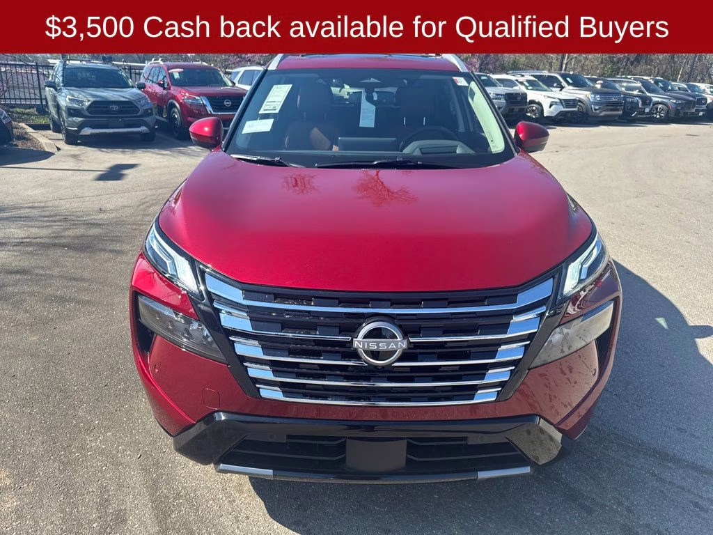 2026 Scarlet Ember Tintcoat Nissan Rogue Platinum AWD SUV