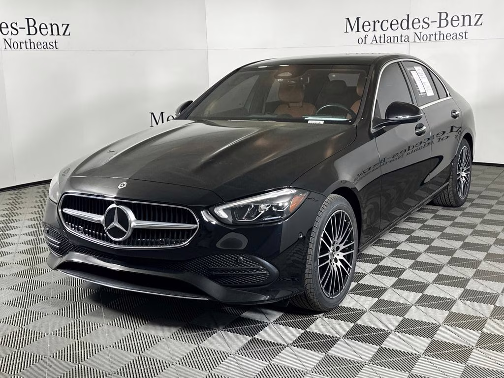 2024 Black Mercedes-Benz C-Class C 300 RWD Sedan
