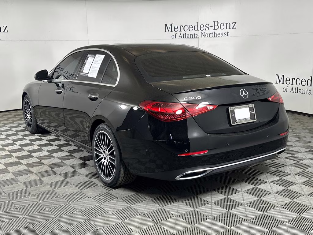 2024 Black Mercedes-Benz C-Class C 300 RWD Sedan
