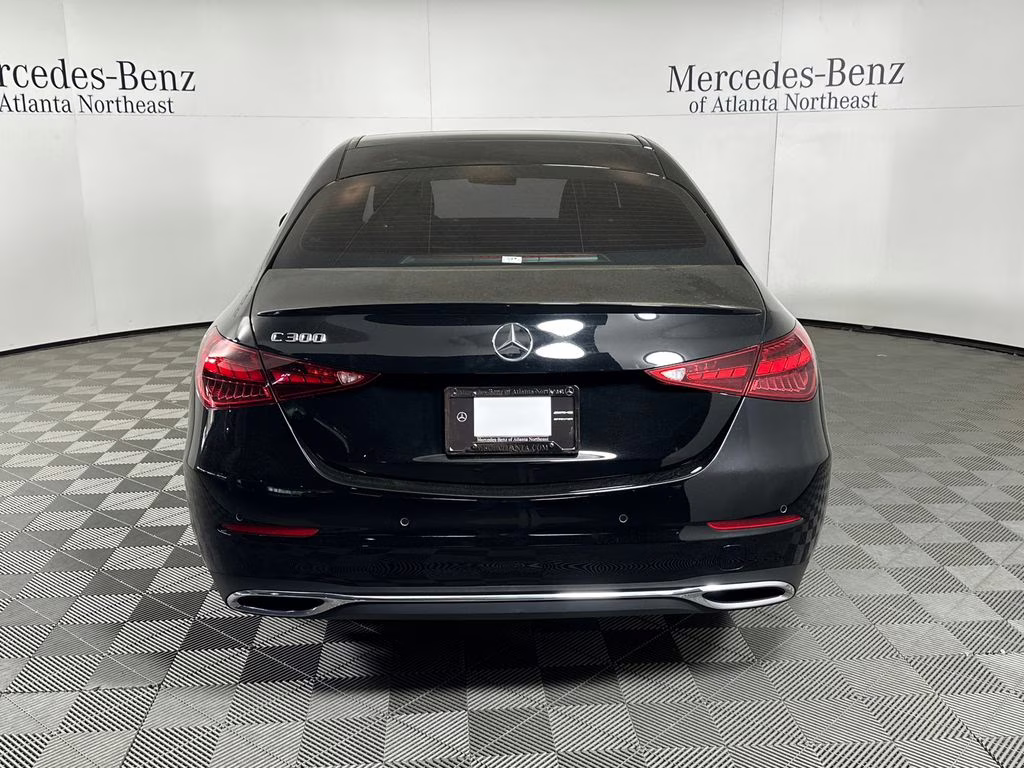 2024 Black Mercedes-Benz C-Class C 300 RWD Sedan