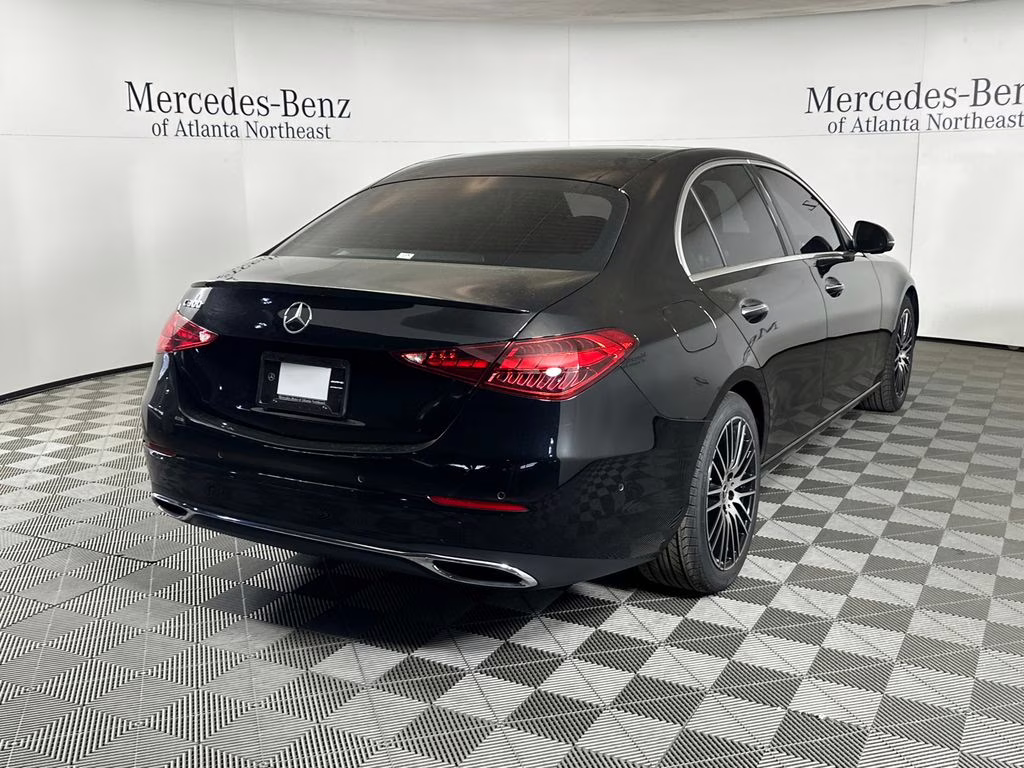 2024 Black Mercedes-Benz C-Class C 300 RWD Sedan