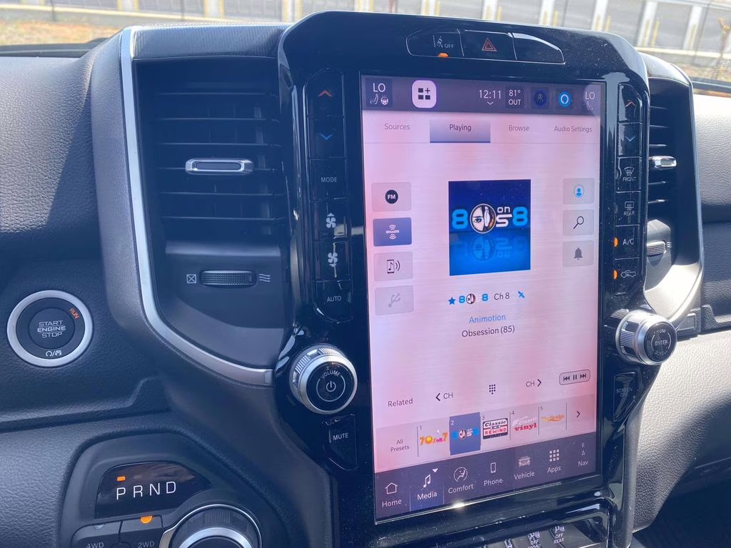 2026 Diamond Black Crystal Pearlcoat Ram 1500 Big Horn/Lone Star 4X4 Truck