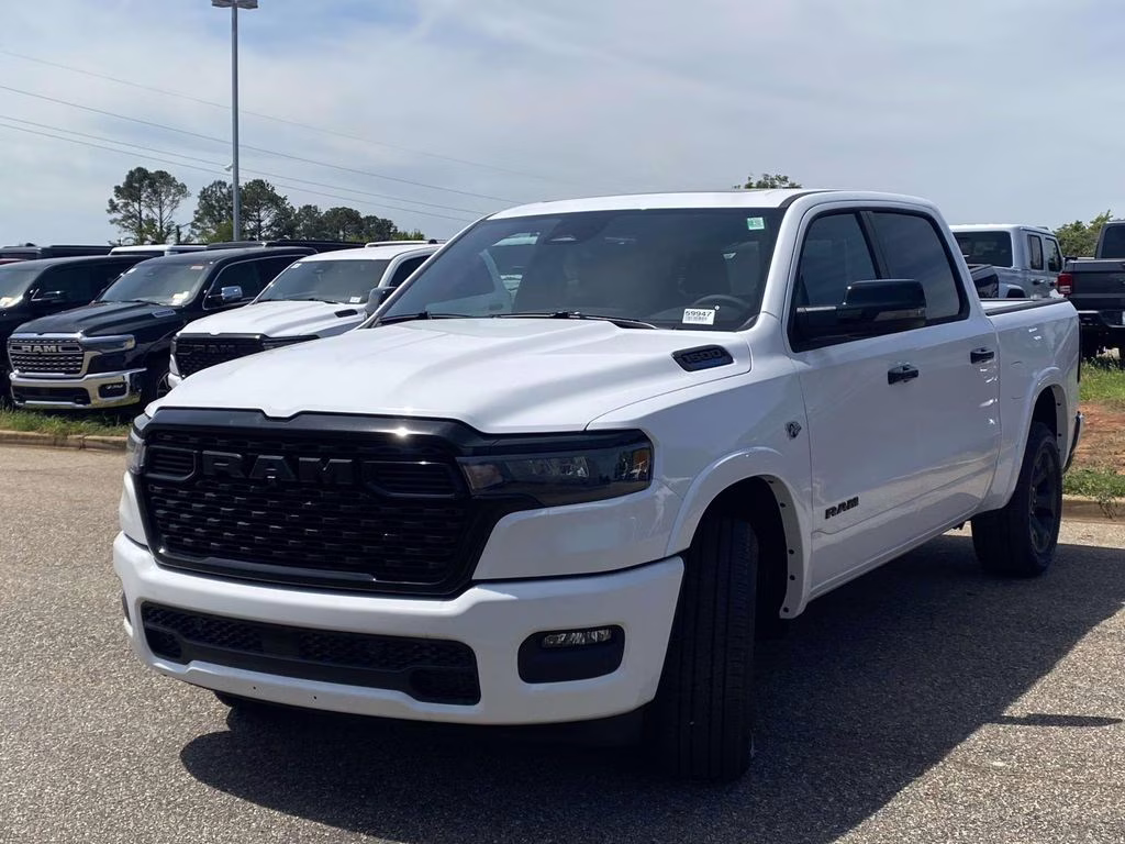 2026 Bright White Clearcoat Ram 1500 Big Horn/Lone Star 4X4 Truck