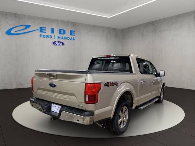 2018 White Gold Ford F-150 Lariat 4X4 Truck