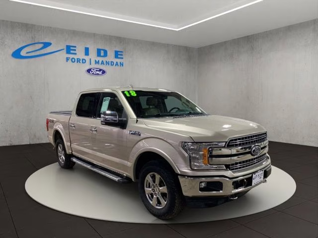 2018 White Gold Ford F-150 Lariat 4X4 Truck