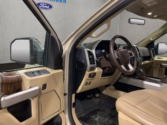 2018 White Gold Ford F-150 Lariat 4X4 Truck