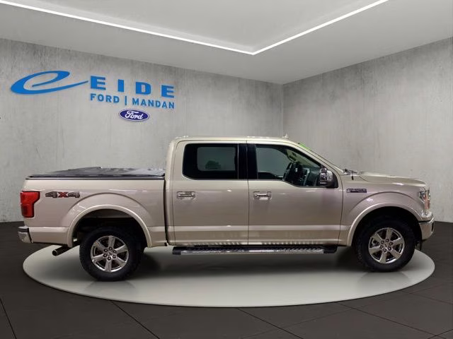 2018 White Gold Ford F-150 Lariat 4X4 Truck