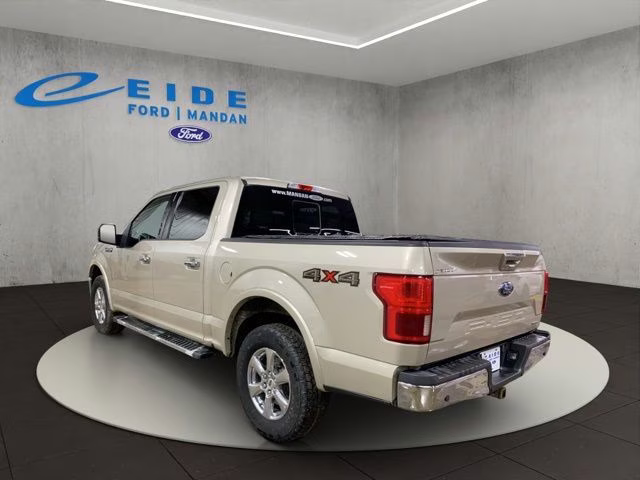 2018 White Gold Ford F-150 Lariat 4X4 Truck