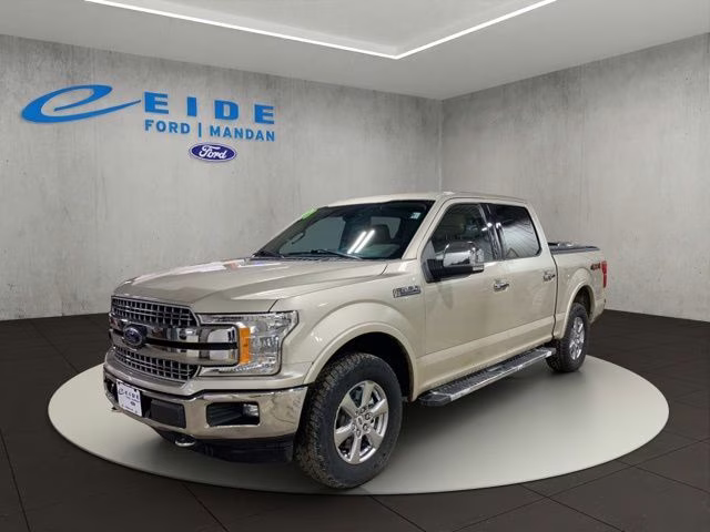 2018 White Gold Ford F-150 Lariat 4X4 Truck