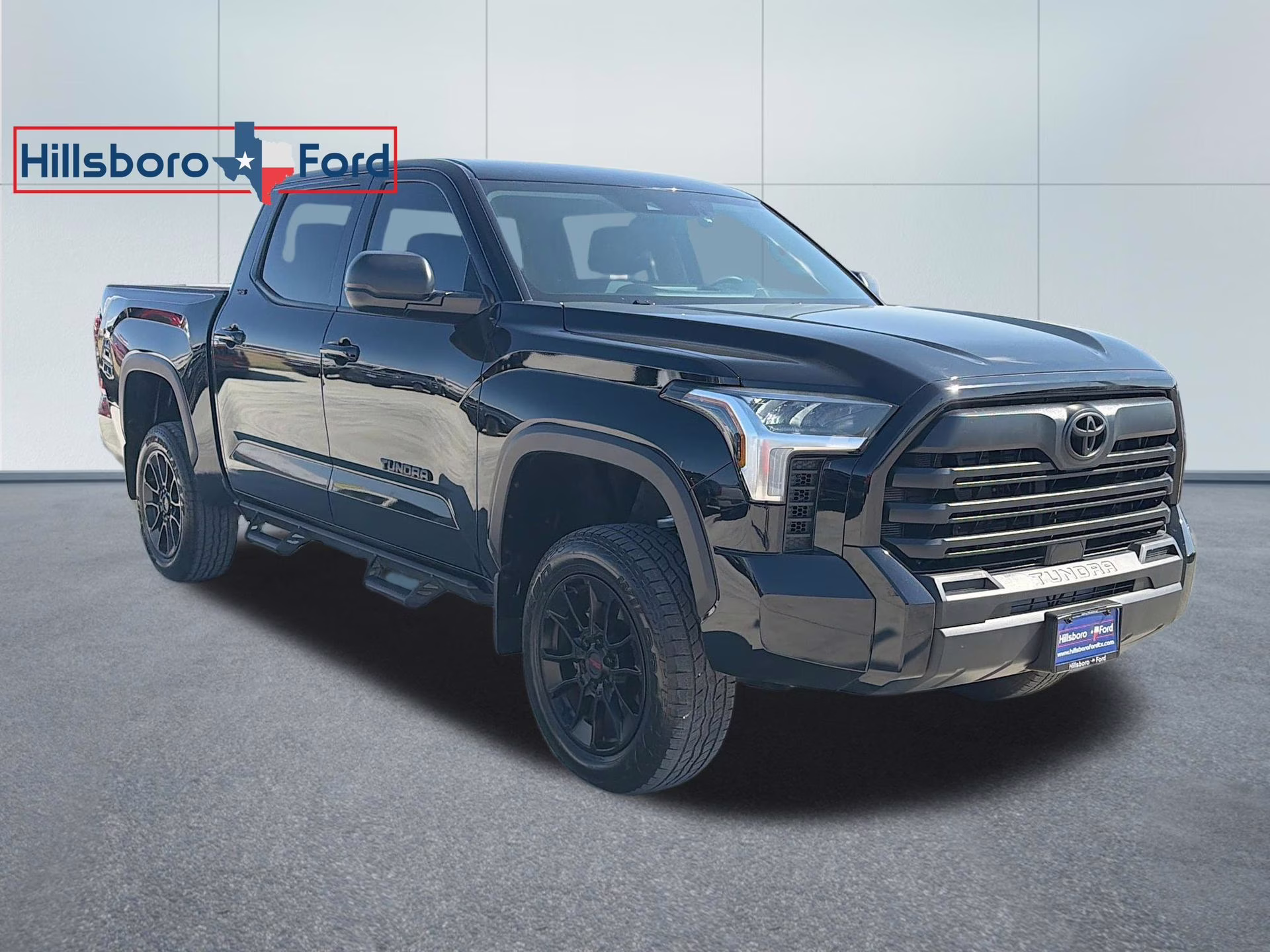 2024 Midnight Black Metallic Toyota Tundra SR5 4X4 Truck