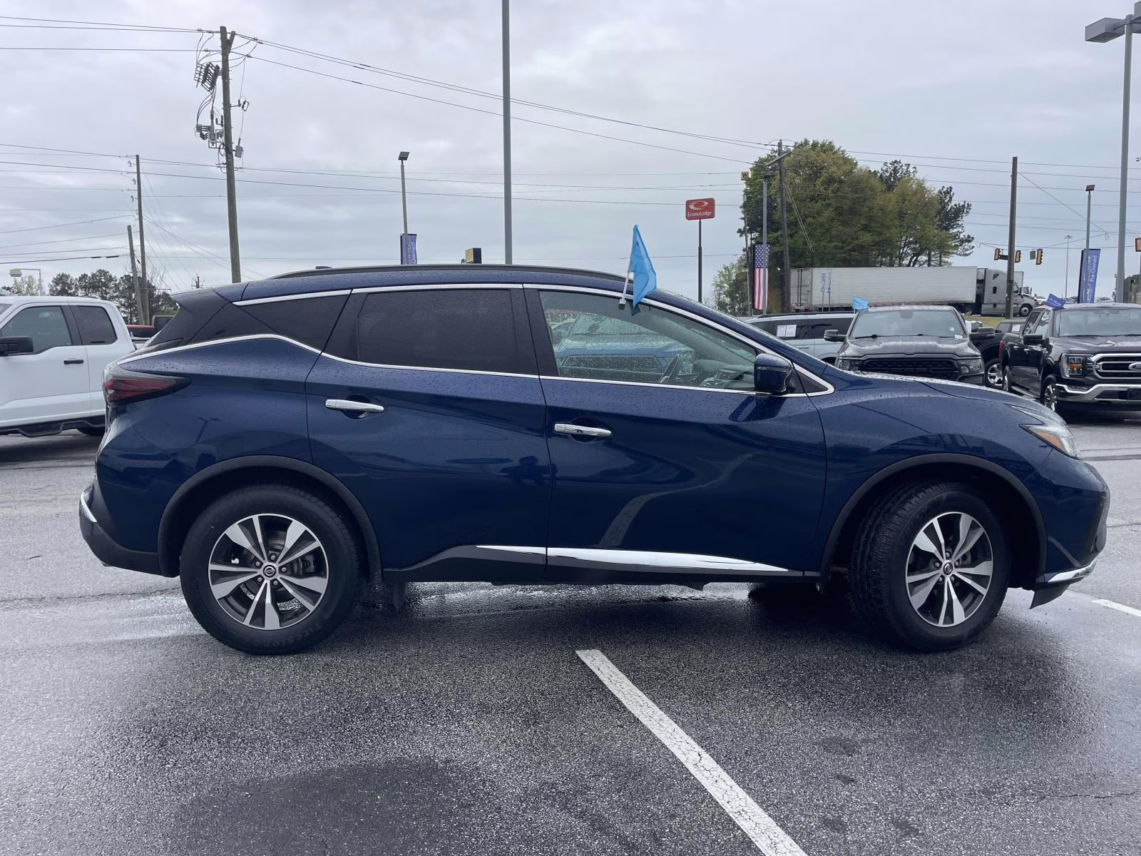 2020 Deep Blue Pearl Nissan Murano SV FWD SUV