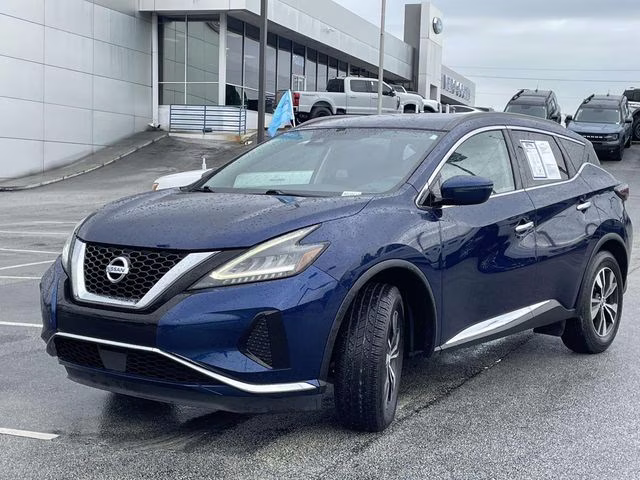 2020 Deep Blue Pearl Nissan Murano SV FWD SUV