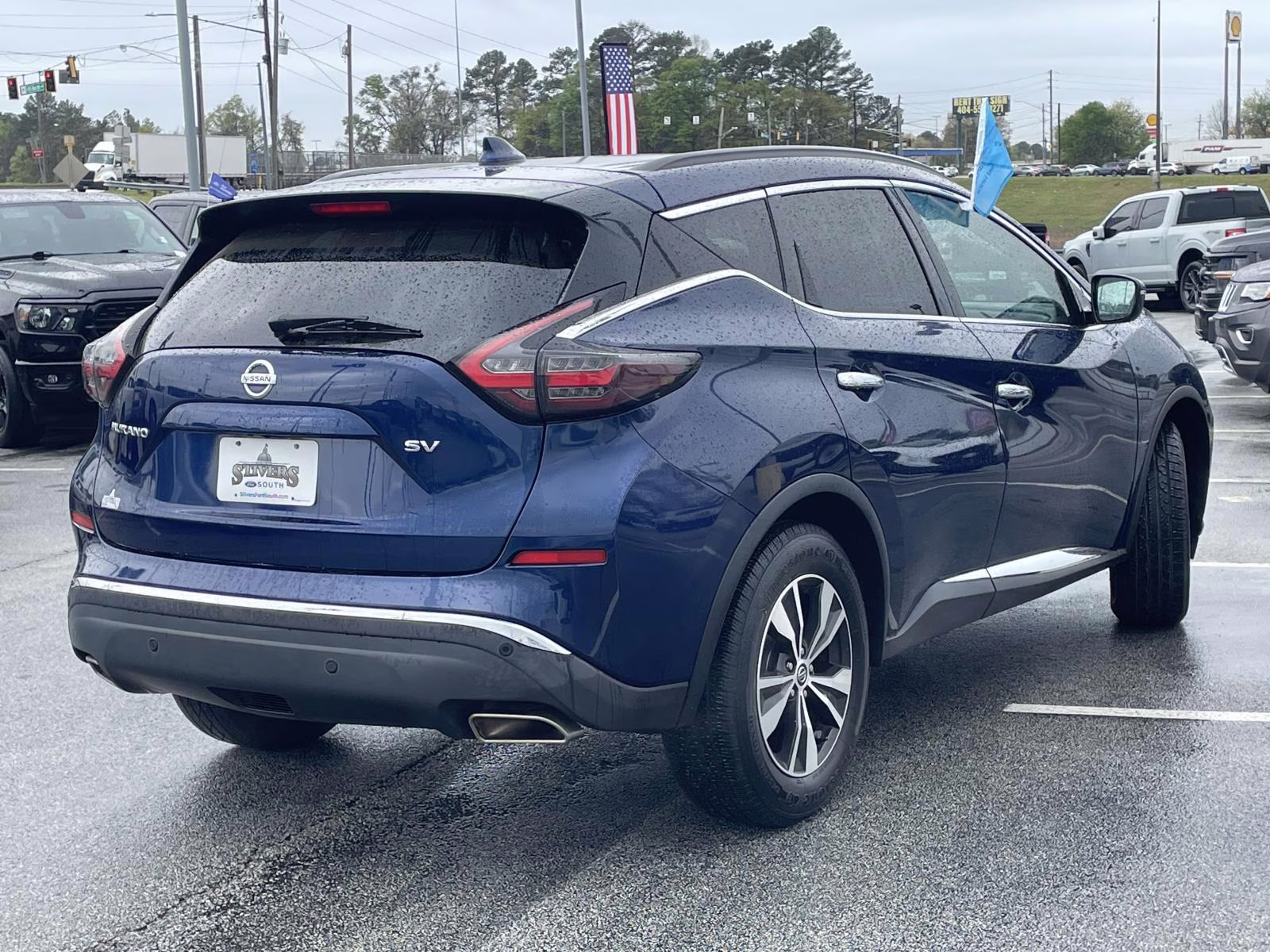 2020 Deep Blue Pearl Nissan Murano SV FWD SUV