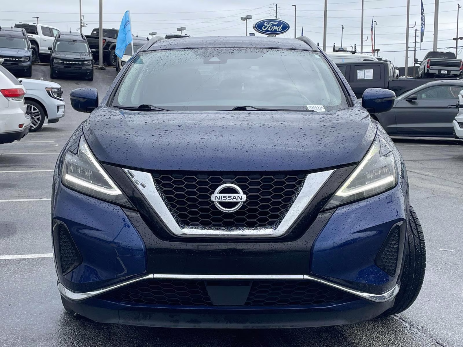2020 Deep Blue Pearl Nissan Murano SV FWD SUV