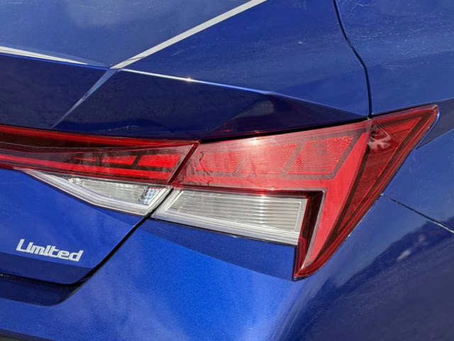 2025 Intense Blue Hyundai Elantra Limited FWD Sedan