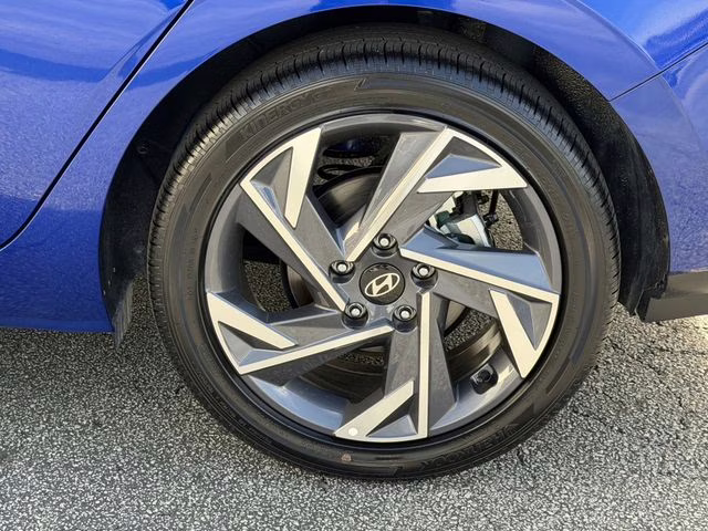 2025 Intense Blue Hyundai Elantra Limited FWD Sedan