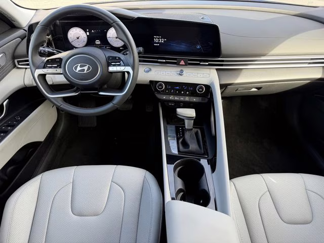 2025 Intense Blue Hyundai Elantra Limited FWD Sedan