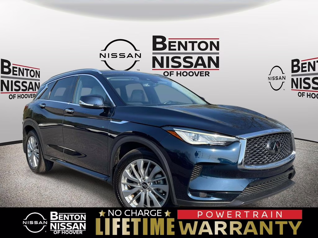 2023 Hermosa Blue INFINITI QX50 LUXE FWD SUV