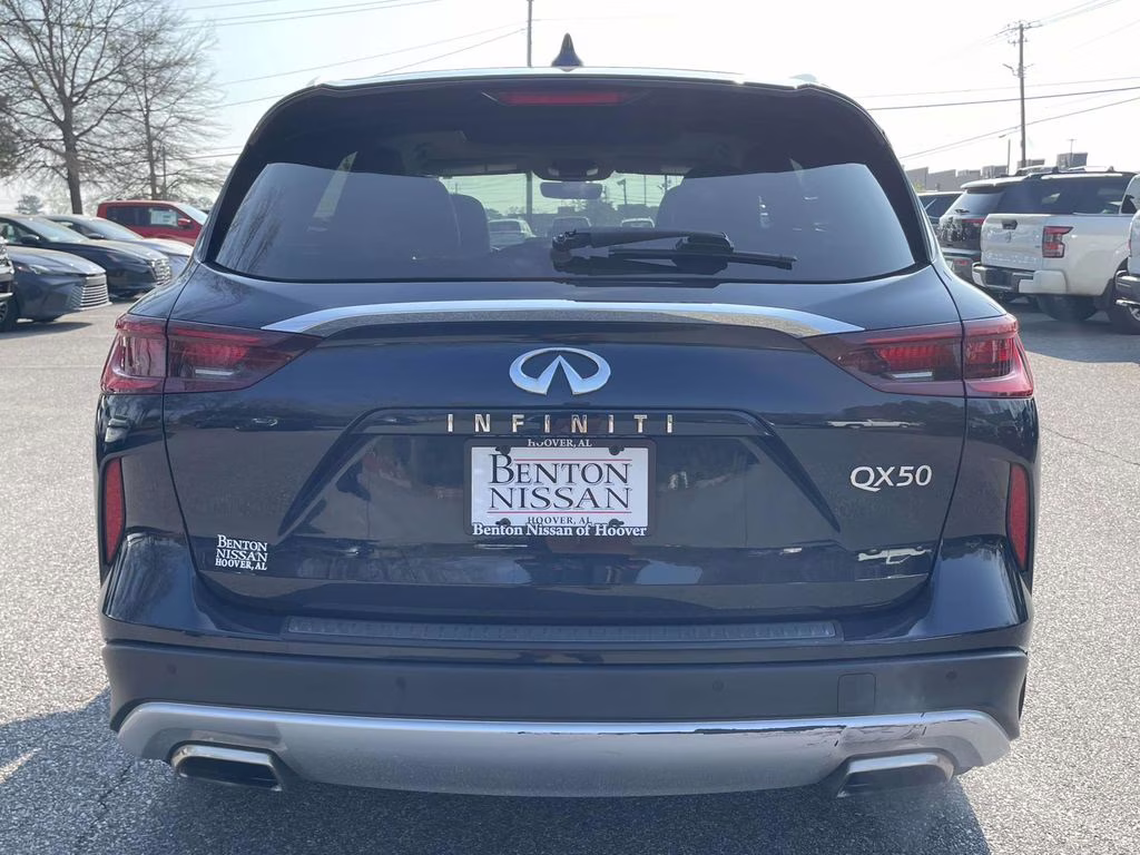 2023 Hermosa Blue INFINITI QX50 LUXE FWD SUV