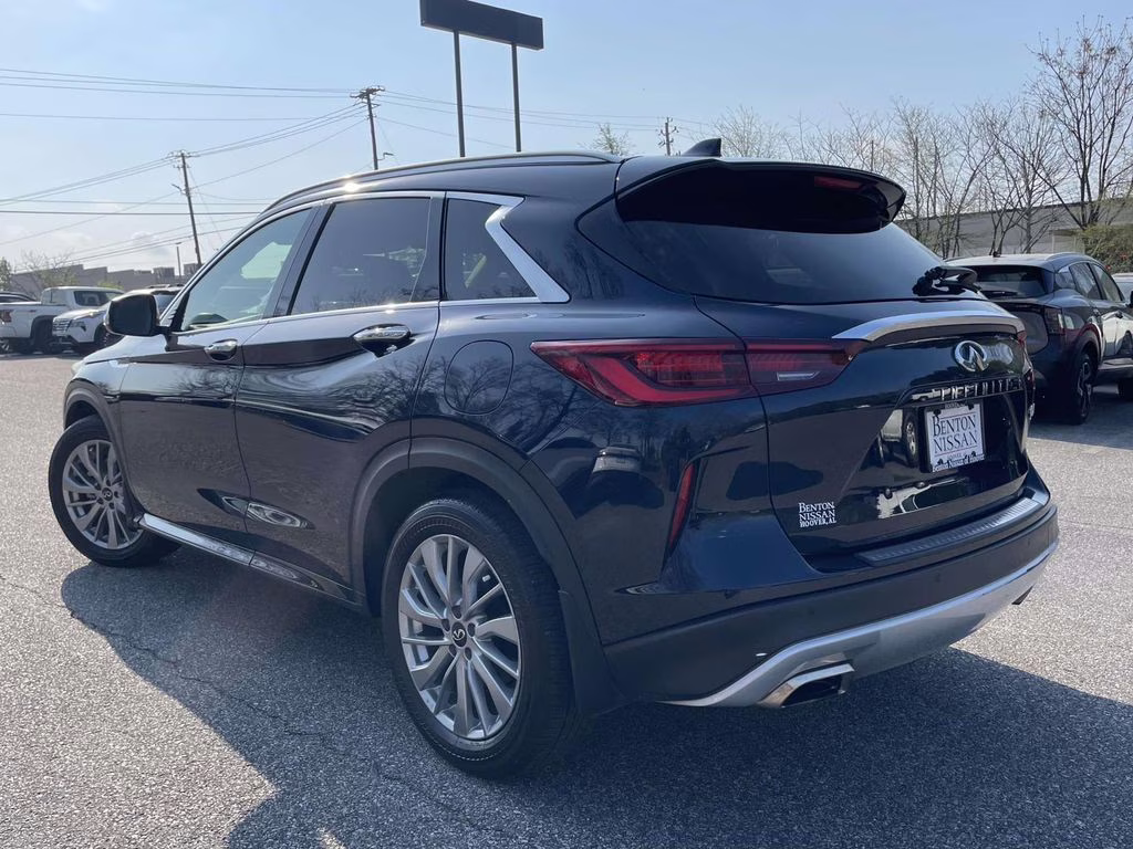 2023 Hermosa Blue INFINITI QX50 LUXE FWD SUV