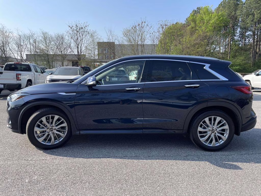 2023 Hermosa Blue INFINITI QX50 LUXE FWD SUV