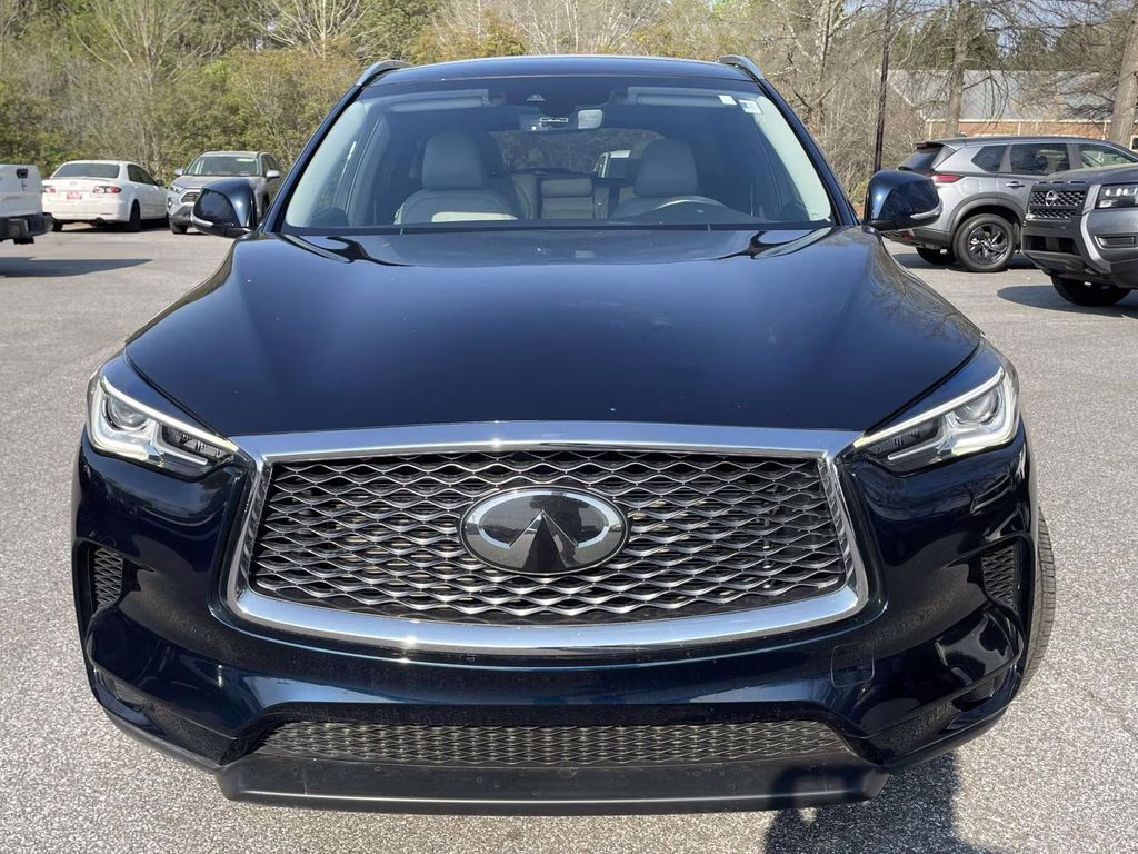 2023 Hermosa Blue INFINITI QX50 LUXE FWD SUV