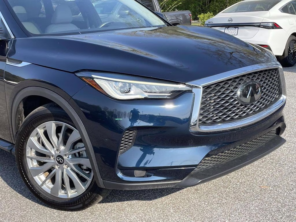 2023 Hermosa Blue INFINITI QX50 LUXE FWD SUV