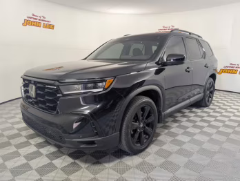 2025 Crystal Black Pearl Honda Pilot Black Edition AWD SUV