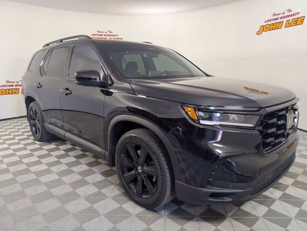 2025 Crystal Black Pearl Honda Pilot Black Edition AWD SUV
