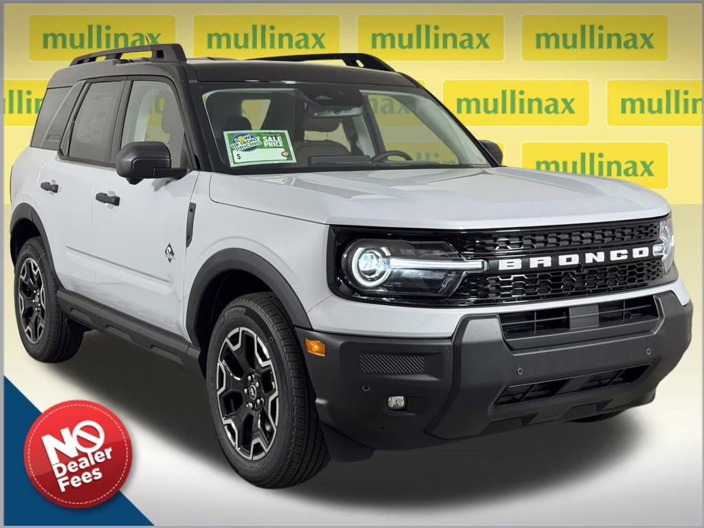 2026 Space White Metallic Ford Bronco Sport Outer Banks 4X4 SUV