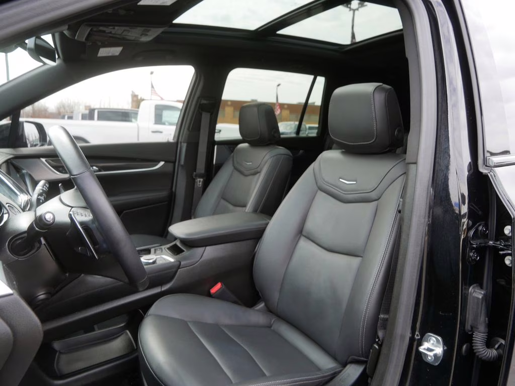 2025 Stellar Black Metallic Cadillac XT6 Sport AWD SUV