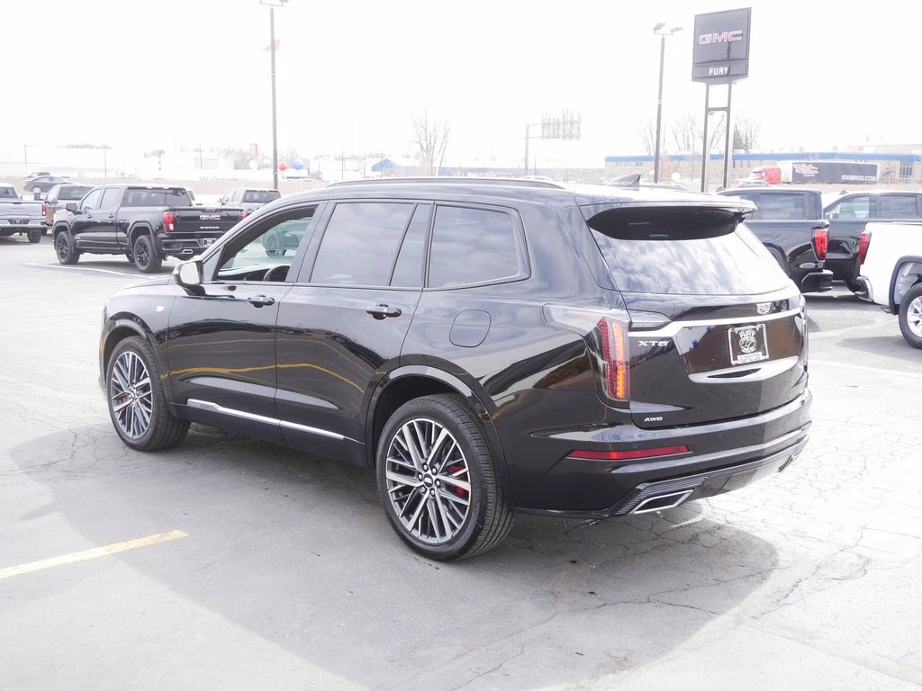 2025 Stellar Black Metallic Cadillac XT6 Sport AWD SUV