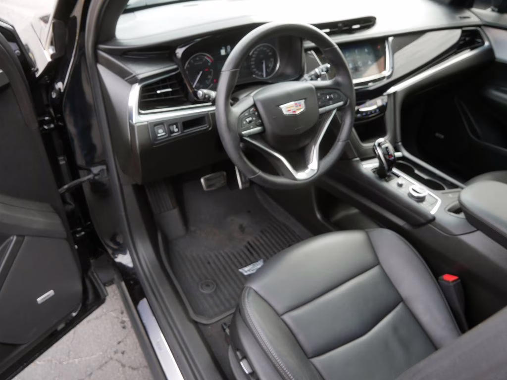 2025 Stellar Black Metallic Cadillac XT6 Sport AWD SUV