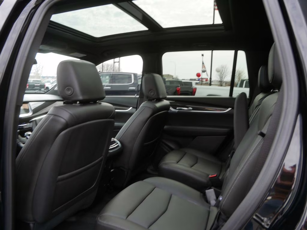 2025 Stellar Black Metallic Cadillac XT6 Sport AWD SUV