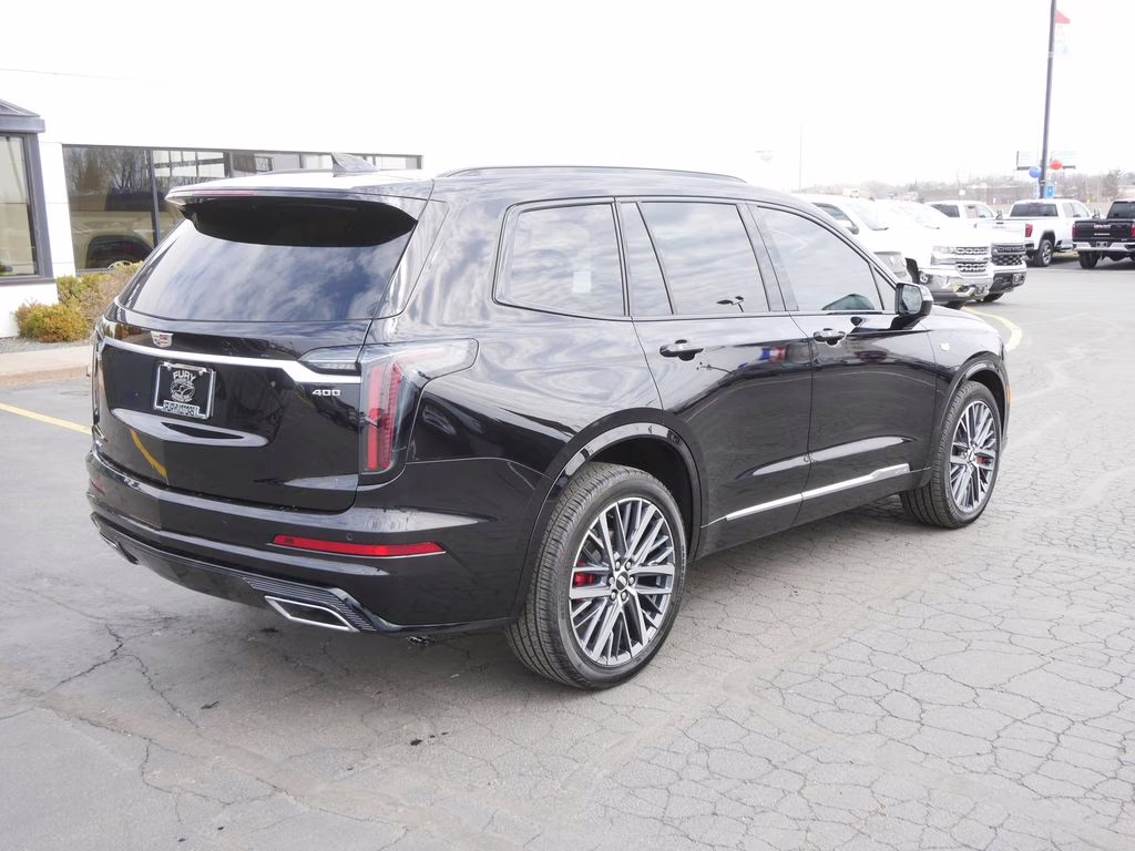 2025 Stellar Black Metallic Cadillac XT6 Sport AWD SUV