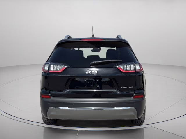 2019 Diamond Black Crystal Pearlcoat Jeep Cherokee Limited FWD SUV
