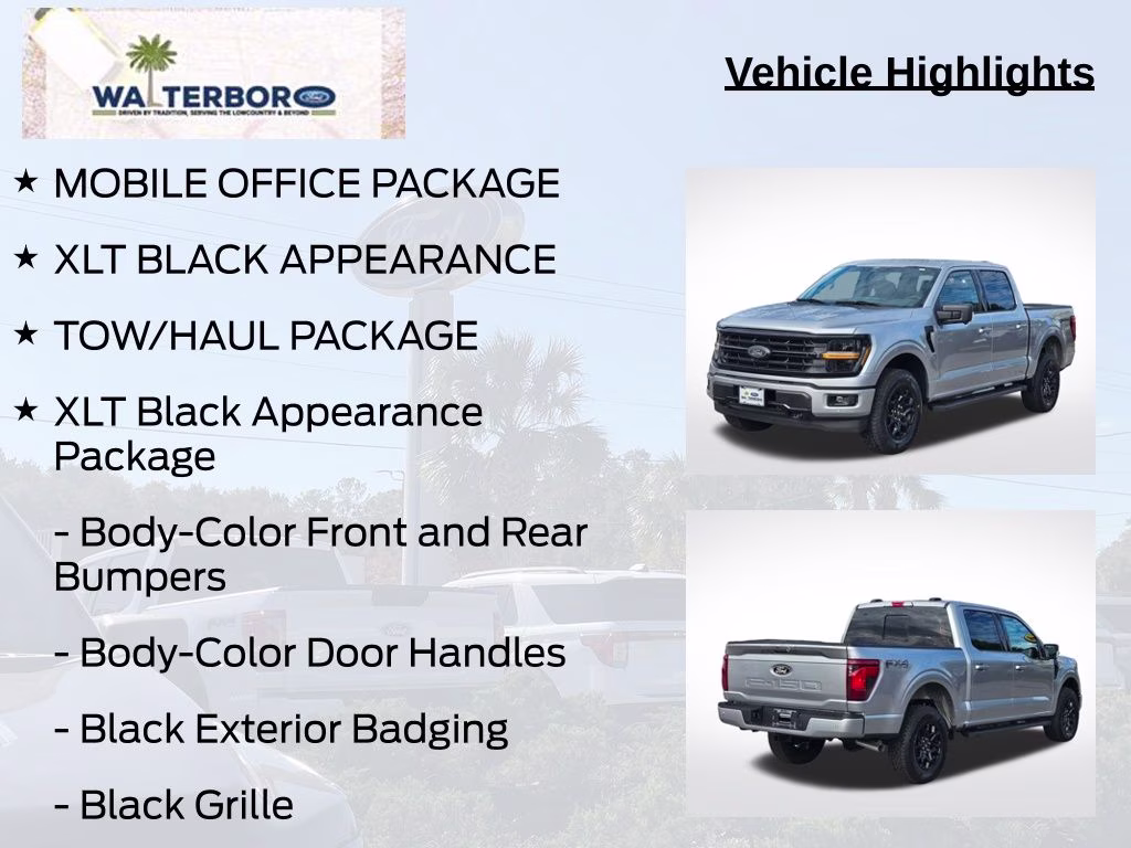 2026 Iconic Silver Metallic Ford F-150 XLT 4X4 Truck
