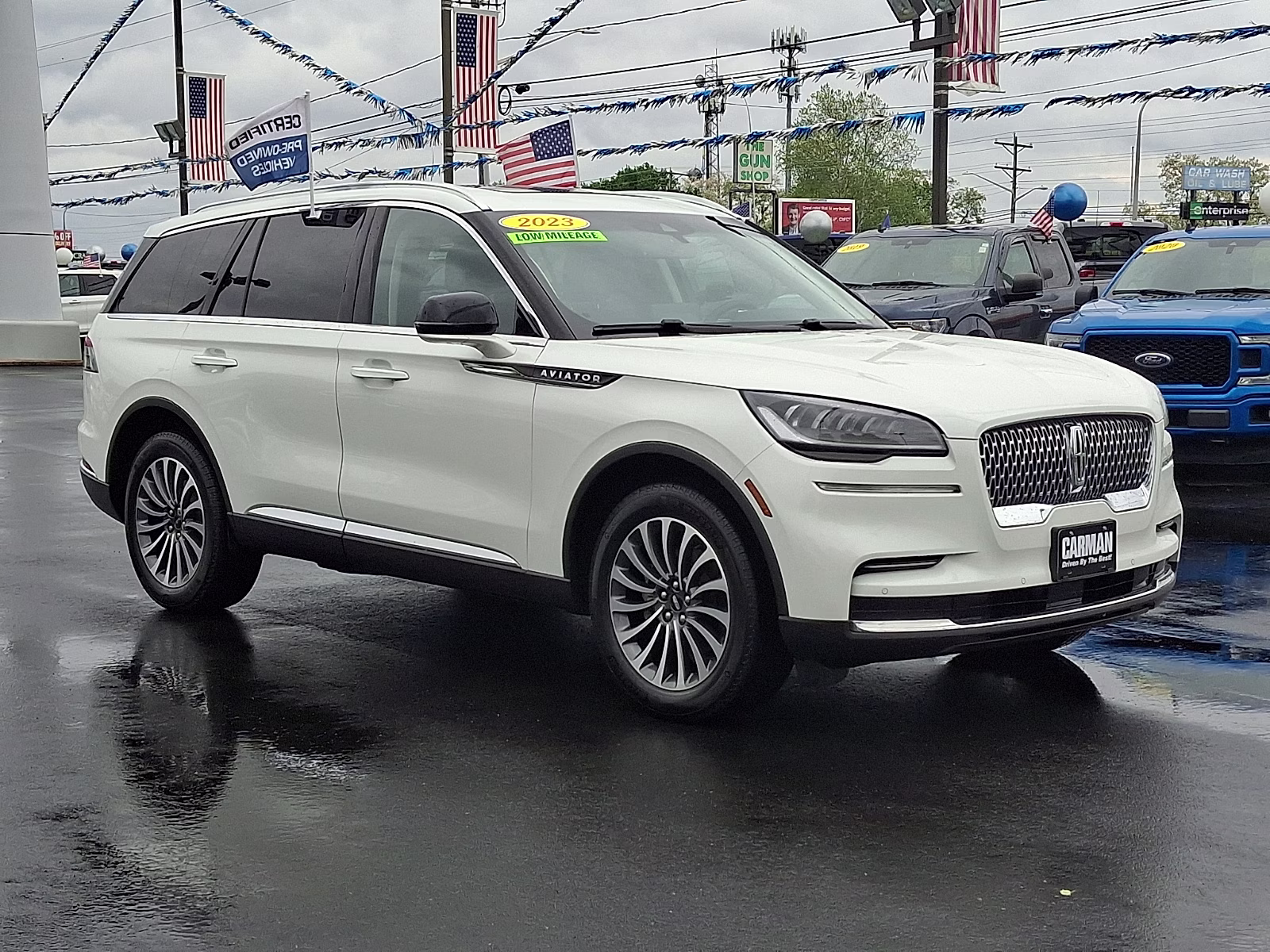 2023 Pristine White Metallic Tri-Coat - AZ Lincoln Aviator Standard AWD