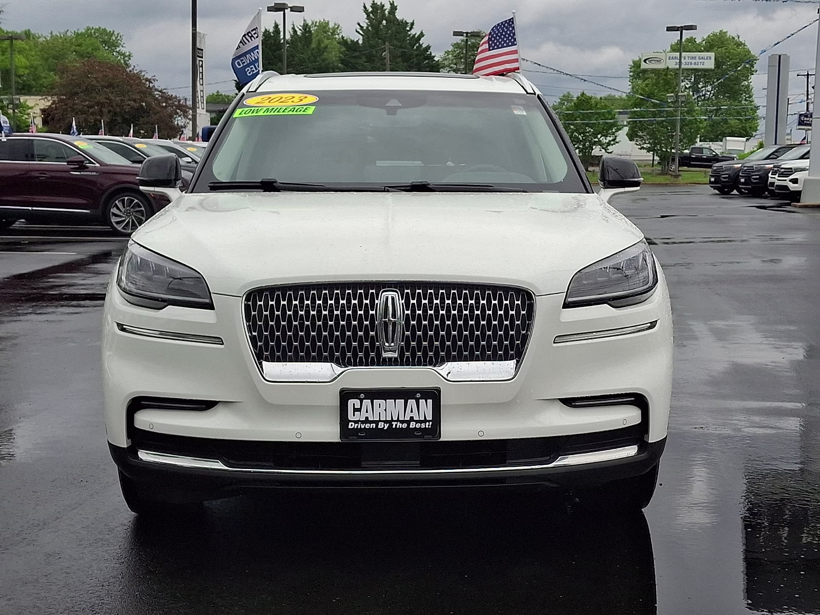 2023 Pristine White Metallic Tri-Coat - AZ Lincoln Aviator Standard AWD