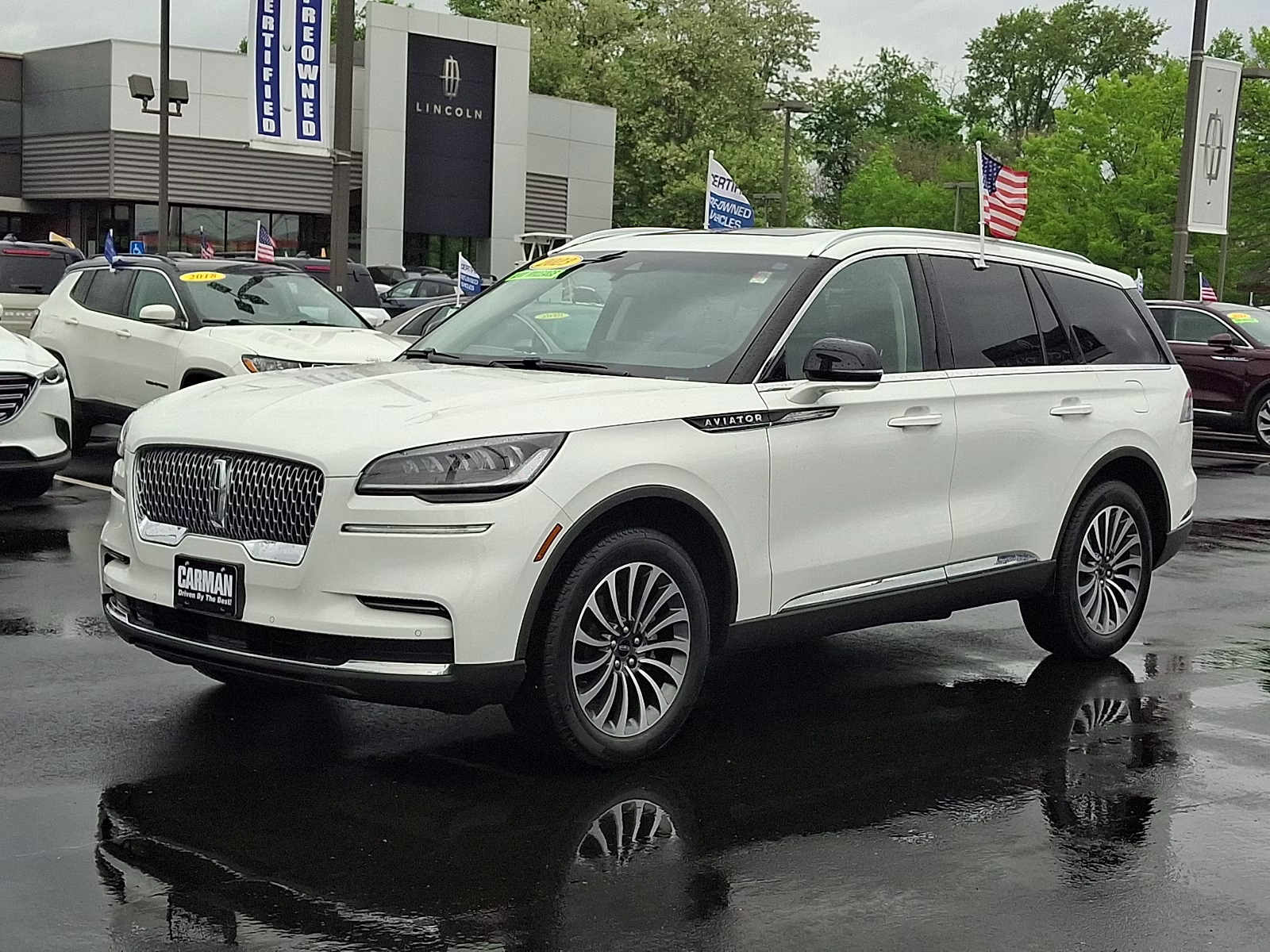 2023 Pristine White Metallic Tri-Coat - AZ Lincoln Aviator Standard AWD