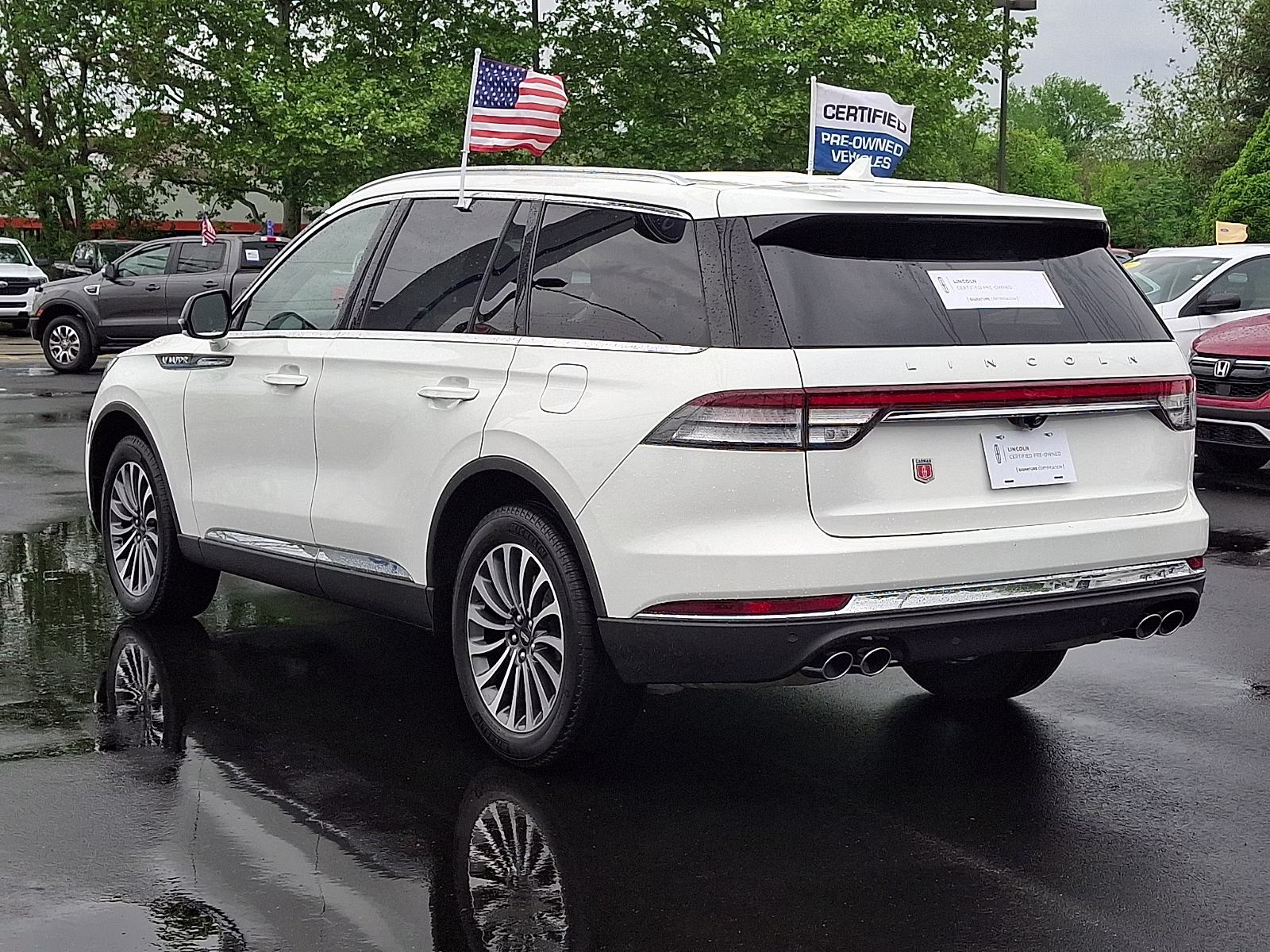 2023 Pristine White Metallic Tri-Coat - AZ Lincoln Aviator Standard AWD