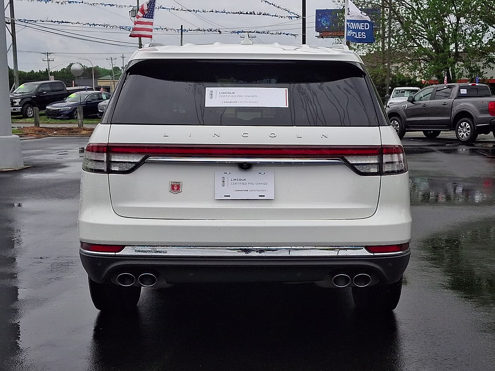 2023 Pristine White Metallic Tri-Coat - AZ Lincoln Aviator Standard AWD